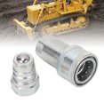 thumbnail image 1 of Hydraulic Quick Coupler, 1in NPT Easy To Install Hydraulic Coupler  for Construction Logging Industries, 1 of 7