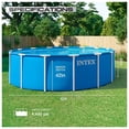 thumbnail image 2 of INTEX Metal Frame 15ft x 48in Above Ground Swimming Pool Set w/ Filter Pump, 2 of 11