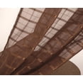 thumbnail image 6 of RT Designers Wanda Grommet Window Curtain Panel 54 x 90 Chocolate, 6 of 7