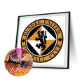 thumbnail image 2 of Pintura de diamante 5D DIY Taladro redondo completo Dundee United F.C. Kit de decoración del hogar Hugtrwg Para estrenar, 2 of 9