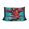 Dancing Cute Skull Man Bedding Sets Twin Duvet Cover 3 Piece Cute Bed