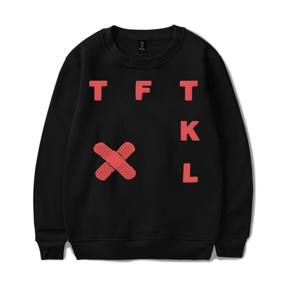 The Kid Laroi TFTKL Crewneck Sweatshirt Unisex Long Sleeve Streetwear Pullovers