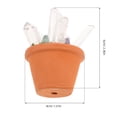 thumbnail image 2 of IDEANATEGRATE De Cristal Con Piedra Natural Para De Oficina Y Hogar Estilo Bonsái, 2 of 6