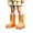 Yellow, variant on Otqutp Toddler Boys Girls Rainboots Letter Print Waterproof Rubber Rain Shoes Non Slip Mid Calf Boots Outdoor Water Shoes