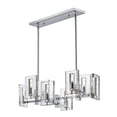 thumbnail image 1 of Maxim 38015BCPN Suave 8-Light Linear Chandelier, Polished Nickel, 1 of 1