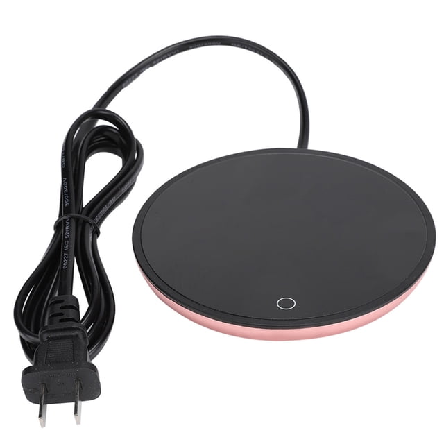Electric Waterproof Touch Heating Cup Mat Warm Pad for Coffee Tea MilkGold US 110V
