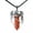 Red Jasper, variant on Natural Crystal Quartz Dragon Hexagon Stone Pendant Man Necklace Healing Reiki