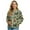 Green-Dachshund Floral, variant on DISNIMO Dachshund Floral Printed Sweatshirts for Women Long Sleeve Jackets Zip Up Outwear Coat Fall Winter Outfits, S