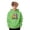 Light Green, variant on Boys Girls Graphic Print Hooded Sweatshirt Casual Pullover Jacket With Pocket For Kids Youth