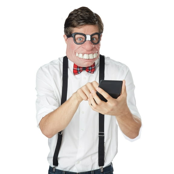 California Costumes Geeked Out Mask