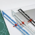 thumbnail image 2 of Sewing Measuring Tool Sewing Gauge Ruler Metal Marking Gauge for Quilting, 2 of 10