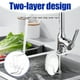 thumbnail image 5 of Cateissary Soporte de esponja de Metal para organización de cocina sin esfuerzo, organizador para fregadero colgante, fácil acceso Blanco, 5 of 6