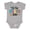 AC-Heather Grey, variant on Oh for Peeps Sake Easter Bunny Eggs Boys or Girls Baby Bodysuit