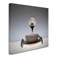 thumbnail image 2 of Wieteke de Kogel 'Coffee Time' Canvas Art, 2 of 3