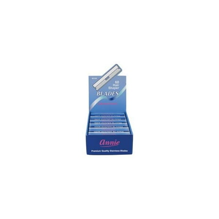 

Annie Stainless Hair Shaper Blades Pack of 5 12 Packs