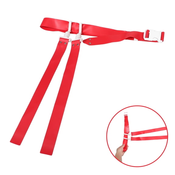 Worgeous Football Belt Red Ribbon 1Set 17.3X2X0.7In