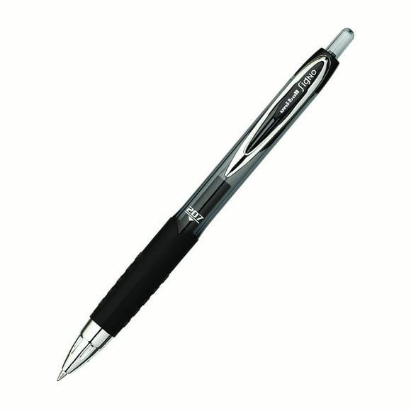 Uni Ball Gel 207 Black Retractable