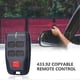 thumbnail image 2 of 2Pcs Garage Remote Controls for BFT Mitto B RCB,433.92Mhz Rolling Code,4-Channel BFT Remote,for Roll, 2 of 5