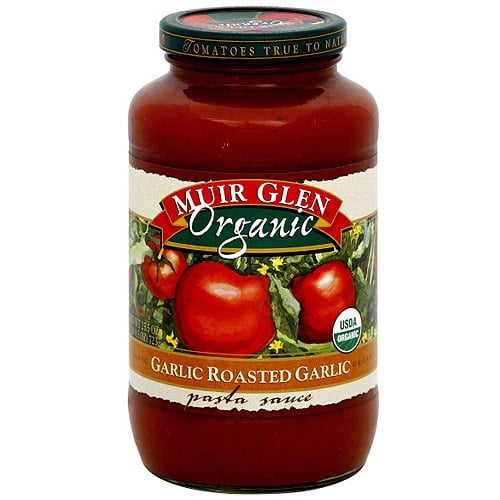 Muir Glen Roasted Garlic Pasta Sauce, 25.5 oz (Pack of 6)