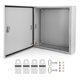 thumbnail image 1 of Yeshouse caja eléctrica de acero IP66, a prueba de agua y polvo, con cerradura y placa de montaje, ideal para conexiones eléctricas en proyectos de interior o exterior, 1 of 8