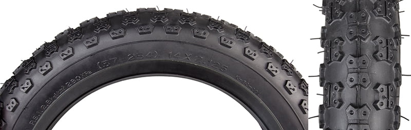 Sunlite MX3 Tire K55 Kids BMX Tire 20 x 1.75 inch Black 
