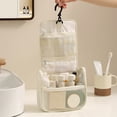 thumbnail image 2 of Deeceymbur Multifunctional Hanging Travel Toiletry Bag With Hook Business Trip Bathroom Makeup Organizer, 2 of 7
