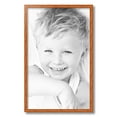 thumbnail image 2 of ArtToFrames 15" x 24" Honey Picture Frame, 15x24 inch Brown Wood Poster Frame (WOM-4214),  Pack, 2 of 8