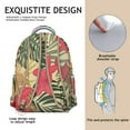 thumbnail image 5 of Hawaii Tropical Wind Palm Leaves Daypack for Students: Durable Lightweight Laptop Backpack, Large Capacity Bookbag, Perfect Gift for High School, College and Campus Commute Needs, 5 of 6