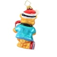 thumbnail image 2 of Christopher Radko Company The Doctor Is In - One Ornament 5 Inch, Glass - Teddy Bear Charity Awareness 1021288, 2 of 3