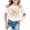 tshirts 104# White, variant on oqasdz Girls 100 Days of School Shirt Graphic Short Sleeve Back To School Top Tee Cute Round Neck Shirt Comfortable Fit Casual Outdoor
