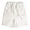 White-2760, variant on Kids' Drawsting Closure Denim Shorts,Ribbed Elastic Waist Summer Jeans Half Cargo Jeans, Light Blue,10-11 Years