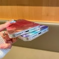 thumbnail image 4 of Designed for iPhone Case,Luxury Aurora Gradient Glitter with Camera Protective Shockproof Protective Cover Phone Case (iPhone 12 Pro Max,Pink), 4 of 5