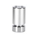 thumbnail image 2 of Patas de sofá anodizadas para muebles, patas de soporte de altura ajustable para muebles plata 6cm, 2 of 9