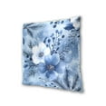 thumbnail image 3 of Blue and White Flowers Throw Pillow Covers Set of 2 Decorative Pillow Cases for Chair Sofa Bedroom Living Room, 3 of 6