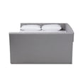 thumbnail image 3 of Baxton Studio Delora Modern and Contemporary Light Grey Fabric Upholstered Full Size Daybed, 3 of 8