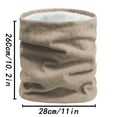 thumbnail image 2 of Wdhugt Mens Warm Hat And Neck Cover Set For Outdoor Windproof And Cold Protection Polyester Material One Size In Gray Gray, 2 of 5