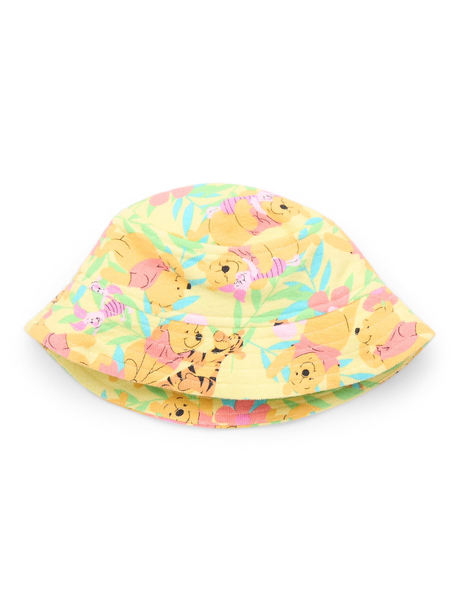 Winnie the Pooh Baby Boys Resort Short Set with Matching Hat, 3-Piece, Sizes 0M-24M