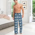 thumbnail image 4 of PISONIC Funny Mens Pajama Pants Lounge Men's Pajama Bottoms Soft Sleep Pants With Pockets Drawstring, 4 of 7