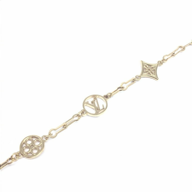 Pre Owned LOUIS VUITTON Louis Vuitton Bracelet Forever Young M69584 OB4262 GP Gold Accessory Ladies Men s Unisex Like New
