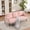 Pink, variant on Leumius Oversized Sofa Couch for Living Room,68" Corduroy Upholstered Couch with Metal Legs & Side Pockets for Bedroom, Office or Apartment,Beige