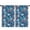 Blue Soccer Elements, variant on Blackout Kids Curtains,Blue Soccer Elements Pattern Childrens Insulated Curtains Set Of 2,Bedroom Essentials,Toddler Room Decor 52"x84"