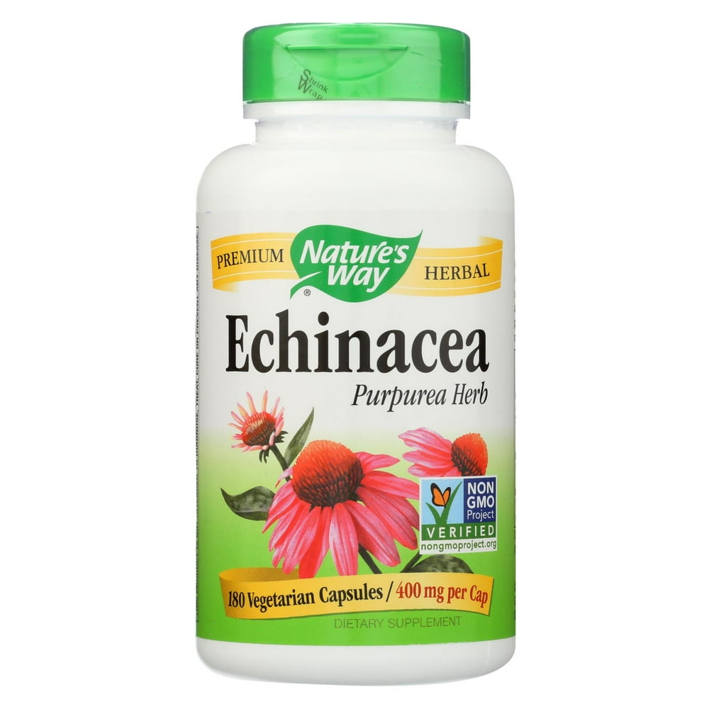 Nature's Way Echinacea Purpurea Herb 180 Capsules