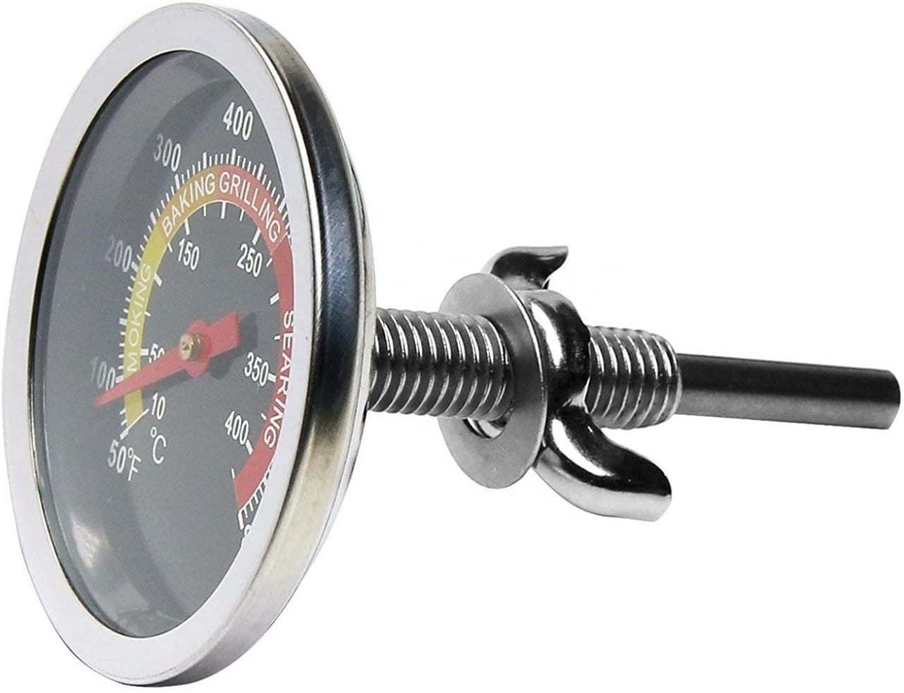 Lifespace Universal Replacement Grill / Smoker Thermometer - Colour Face 6-Pack