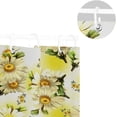 thumbnail image 5 of Coolnut Yellow Wildflowers Shower Curtain Bathroom Decor Watercolor Shower Curtain Sets Fabric Cloth Bathroom Curtains with Hooks 60x72 Inch, 5 of 6