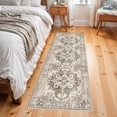 thumbnail image 2 of Alfombra para correr YOUFORTONG, lavable, 60 x 180 cm, poliéster beige, 2 of 6