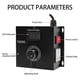 thumbnail image 2 of 10000W SCR AC Variable Speed Controller, Fan and Motor Speed Control 120V-220V AC, 22A, Ideal for E, 2 of 5