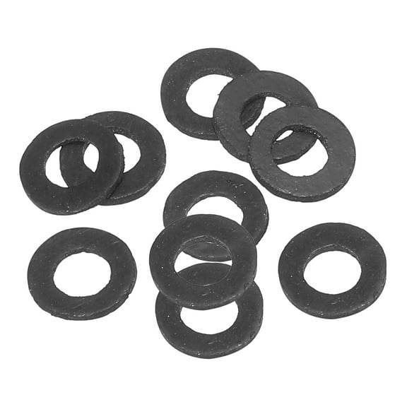 Uxcell Nylon Flat Washer Sealing Spacer Gasket Ring for Pipe Water Fastener Bolt 11 mm mm 5 1 mm