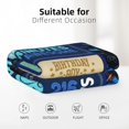thumbnail image 6 of 18th Birthday Gifts for Boys, Cool Gifts for 18 Year Old Boy, 18 Years Old Boy Birthday Gift Ideas, Best Gifts for Turning 18 Year Old Male, Happy 18th Birthday Decorations boy Throw Blanket 60" x 50", 6 of 6