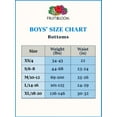thumbnail image 2 of Fruit of the Loom Boys Underwear 3 Pack Briefs (Boys), Small(6-8), White, 2 of 3