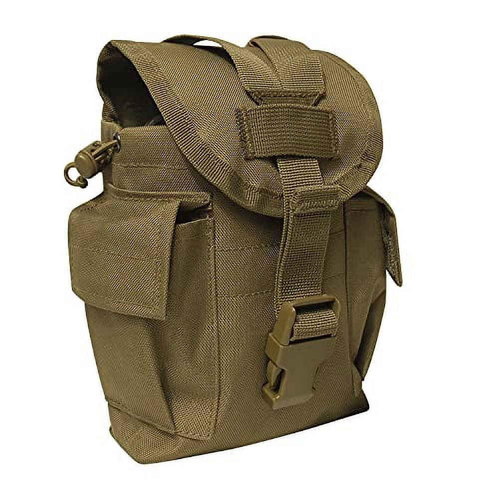 Rothco Utility Pouch with Survival Kit Essentials 10189 - Coyote Brown